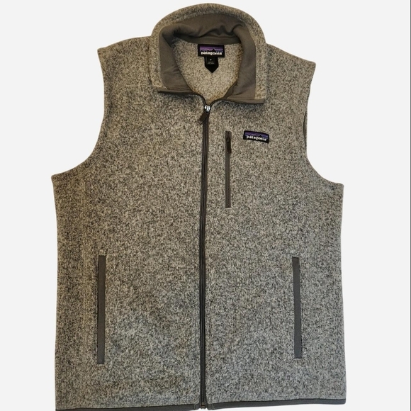 Patagonia Jackets & Blazers - Patagonia Gray Heather Full-Zip Fleece Vest